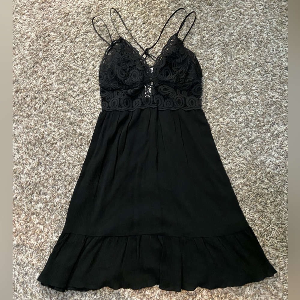 NWT Victoria's Secret PINK Black Dress